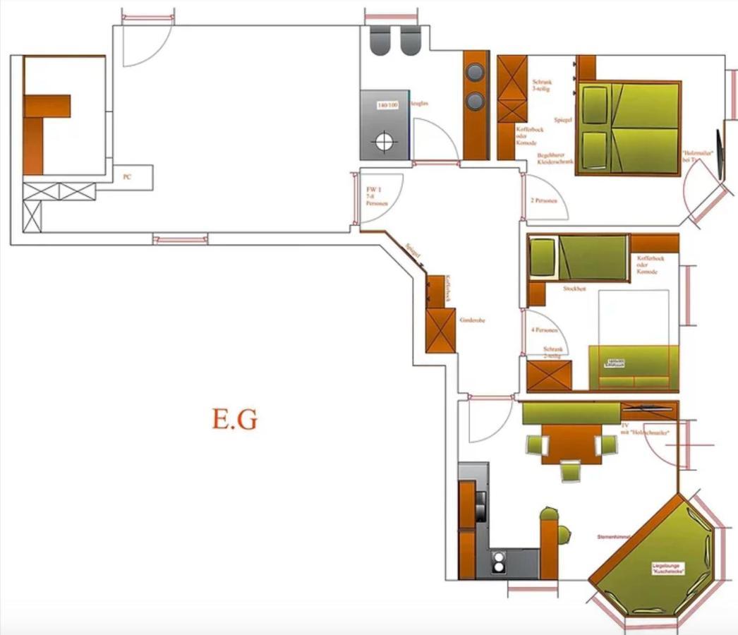 Haughof Apartement Blumenwiese Verano 外观 照片
